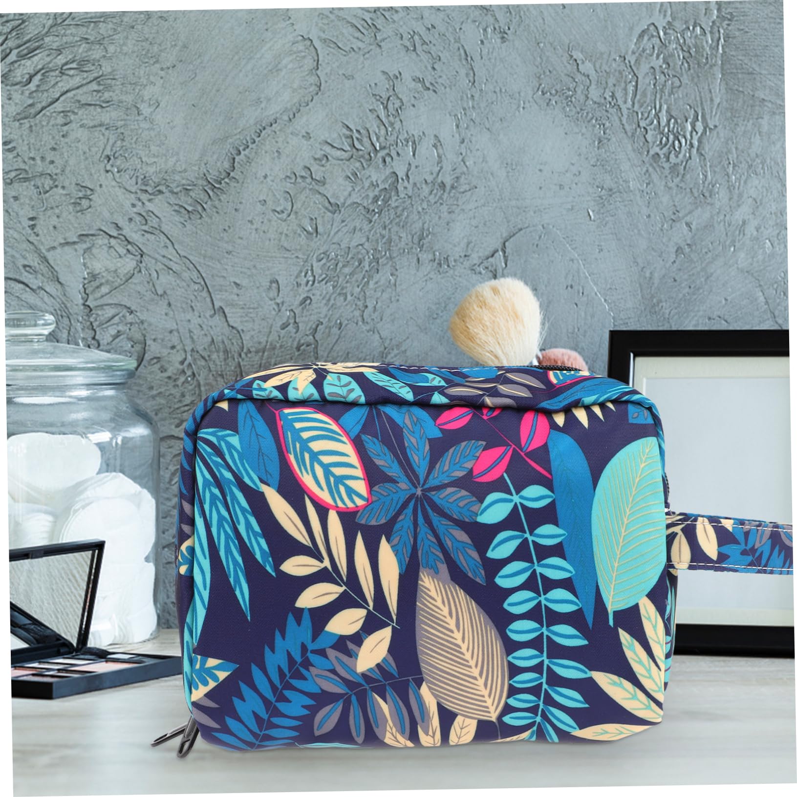 POPETPOP 3pezzi Borsa Cosmetica Da Viaggio Pochette Porta Trucco Portatile Con Cerniera Per Donne e Ragazze Trousse Multiuso Per Cosmetici e Necessità Da Toilette