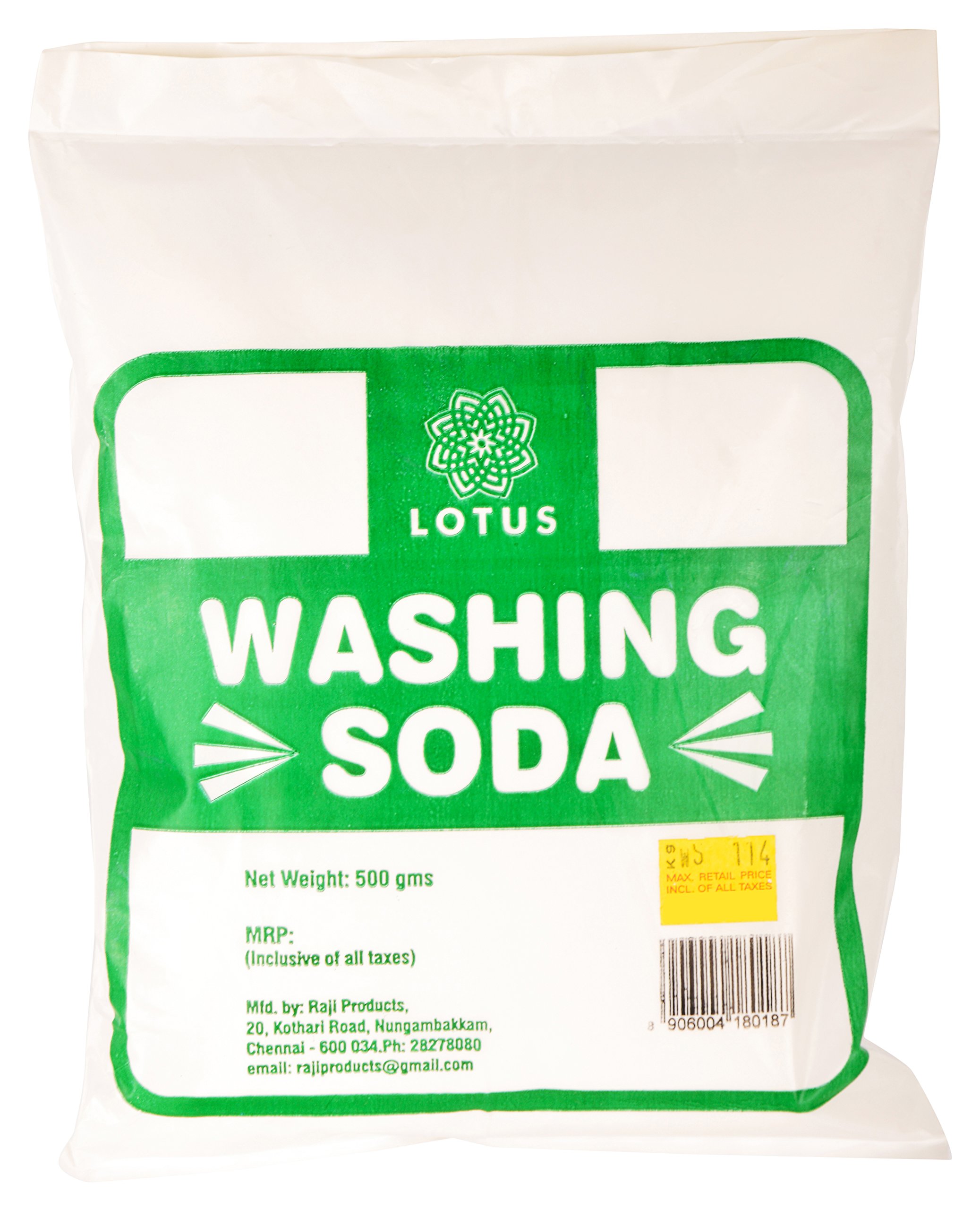 Lotus Washing Soda Powder, 500 Grams (B01MYZAQ9I) Amazon Price History, Amazon Price Tracker