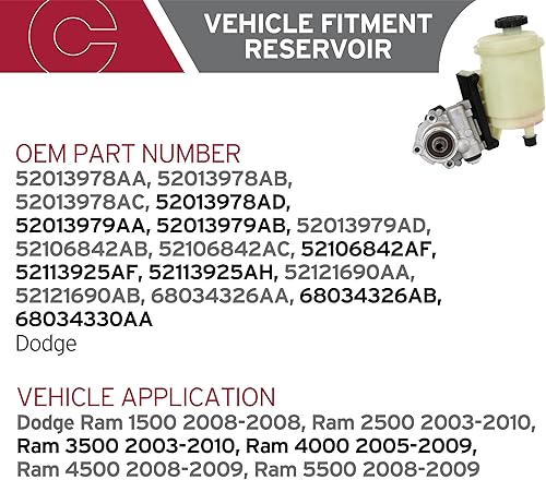 Miniatura 2 de Cardone 96-69849 Bomba de dirección asistida de repuesto automotriz para Chevrolet Camaro 1998-2002 y Pontiac Firebird 1998-2002