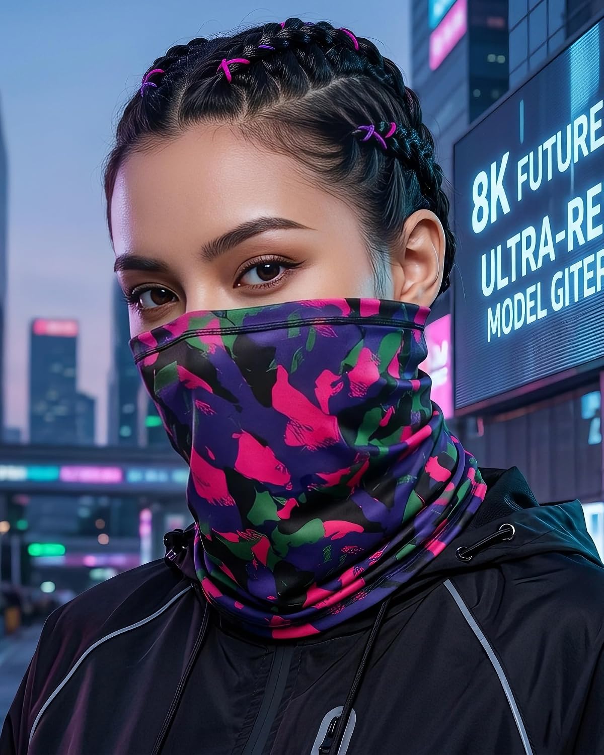 US Trademark Neck Gaiter, Bandana Face Mask for Men and Women image 5