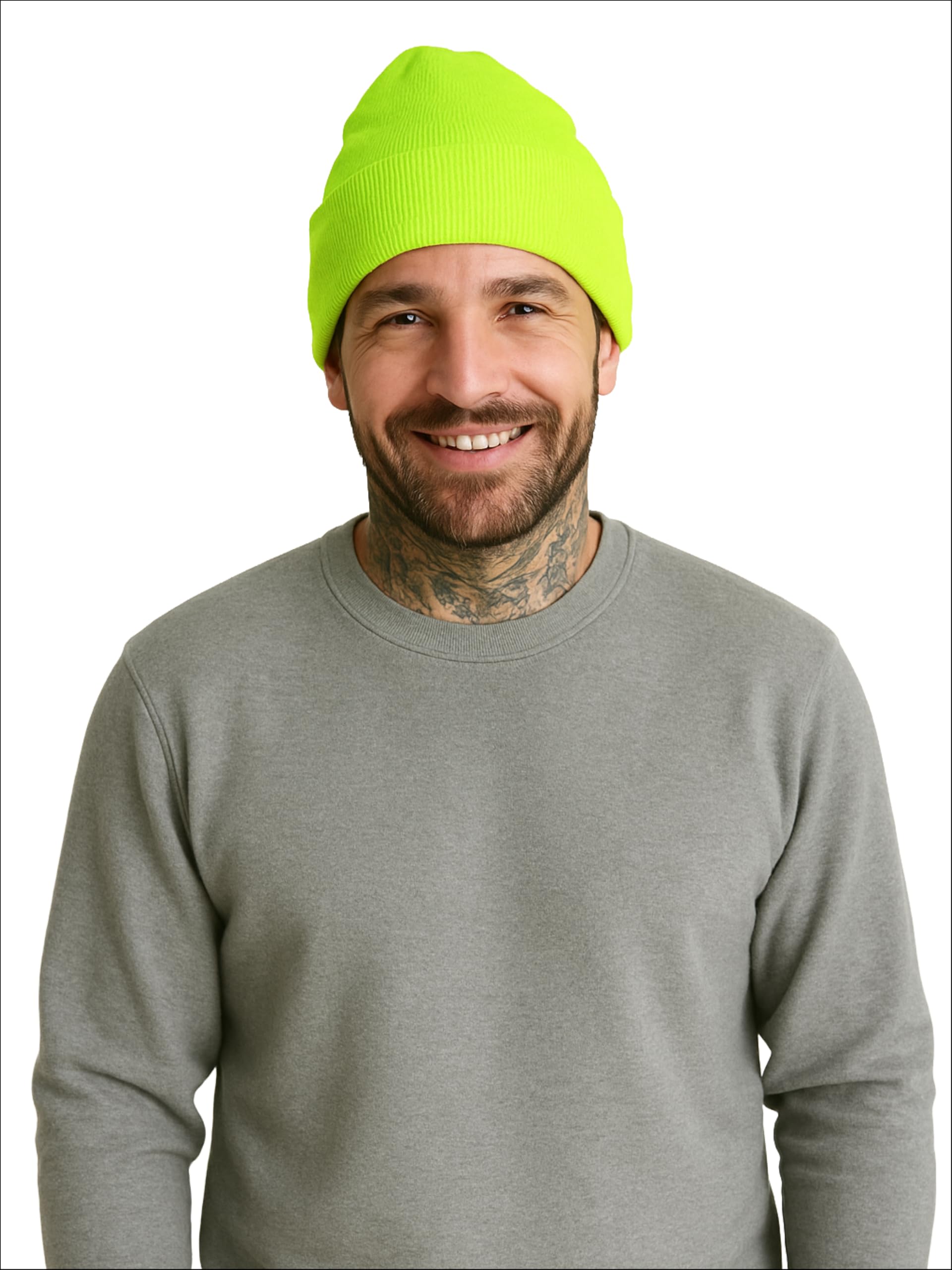 DonDon Berretto Uomo Berretto Donna Beretto Invernale Beanie Design Classico