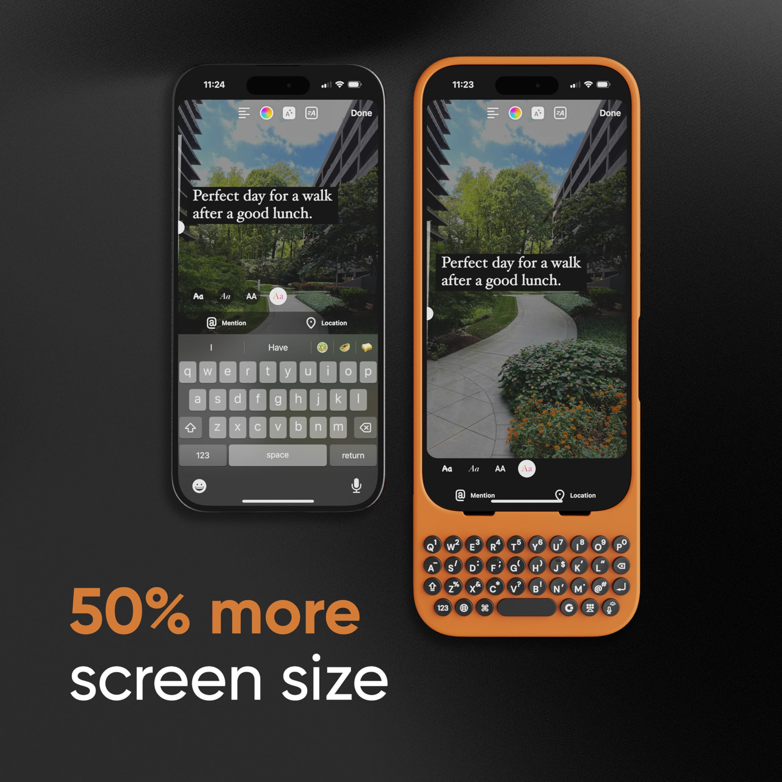 iPhoneアクセサリー Clicks keyboard iPhone16 Pro Clicks Keyboard for iPhone 16 Pro – Keyboard Case for