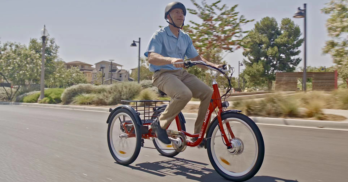 Amazon.com : DWMEIGI Step Thru Electric Tricycle for Adult, 350W