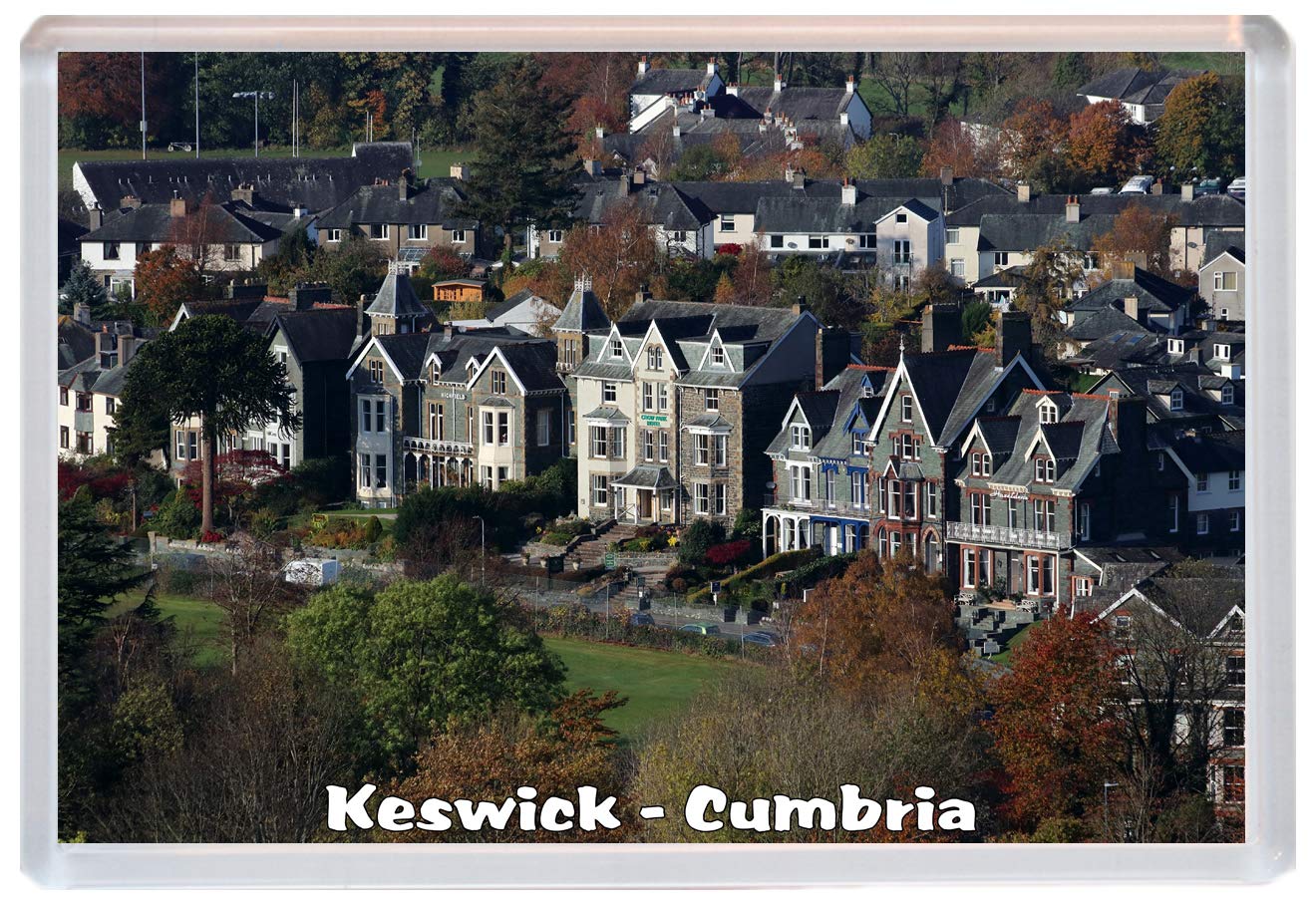 Keswick - Cumbria - Fridge Magnet 96 x 67 mm JUMBO SIZE BBSM1669 Lake District