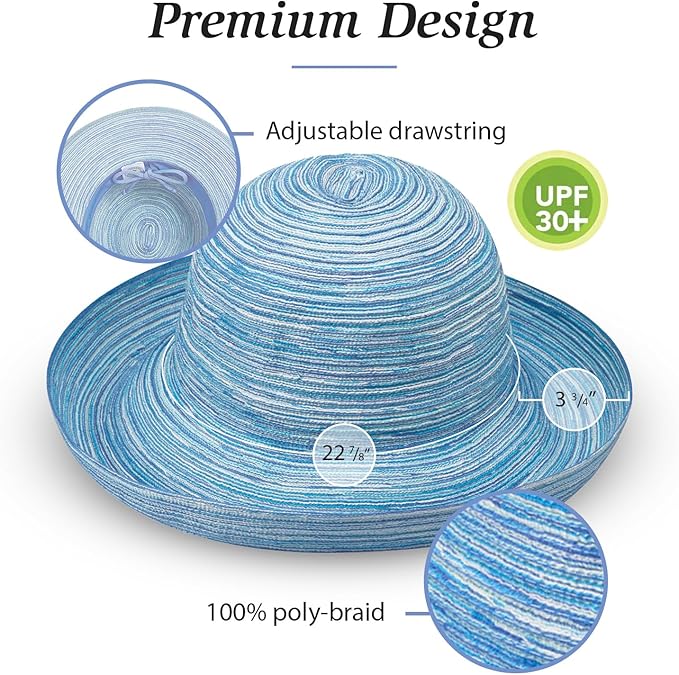 Sombrero Sydney para mujer con protección solar UPF 30+ miniatura 4