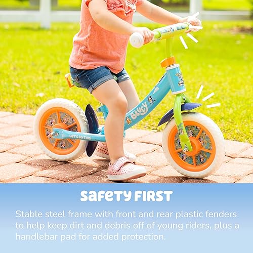 Miniatura 3 de Dynacraft Bluey - Bicicleta de equilibrio unisex de 10 pulgadas para edades de 2 a 5 años