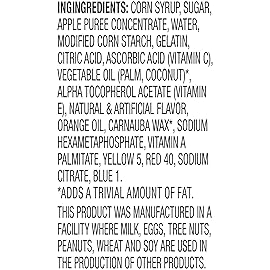 Funables Fruity Snacks, Baby Shark, Assorted Fruit, Flavored Snacks, 0.8 oz 10 ct