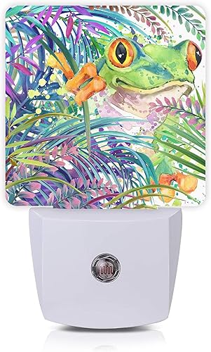 Miniatura 16 de Luz nocturna de hongos, luces nocturnas de 0.5 W aptas para dormir para niños y niñas, luz nocturna LED con sensor de atardecer a amanecer, luz