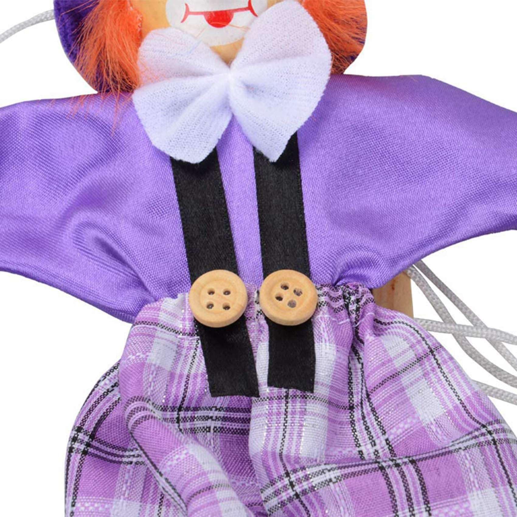 Paquete de 12 Juguetes de Marionetas de Payaso, Juguetes Creativos de Marionetas de Cuerda para Niños, Juguetes Interactivos para Padres e Hijos, Niños