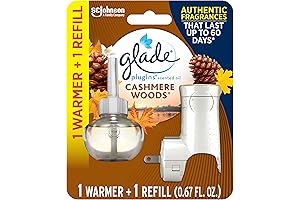 Glade® Plugins® Air Freshener Starter Kit: Cashmere Woods