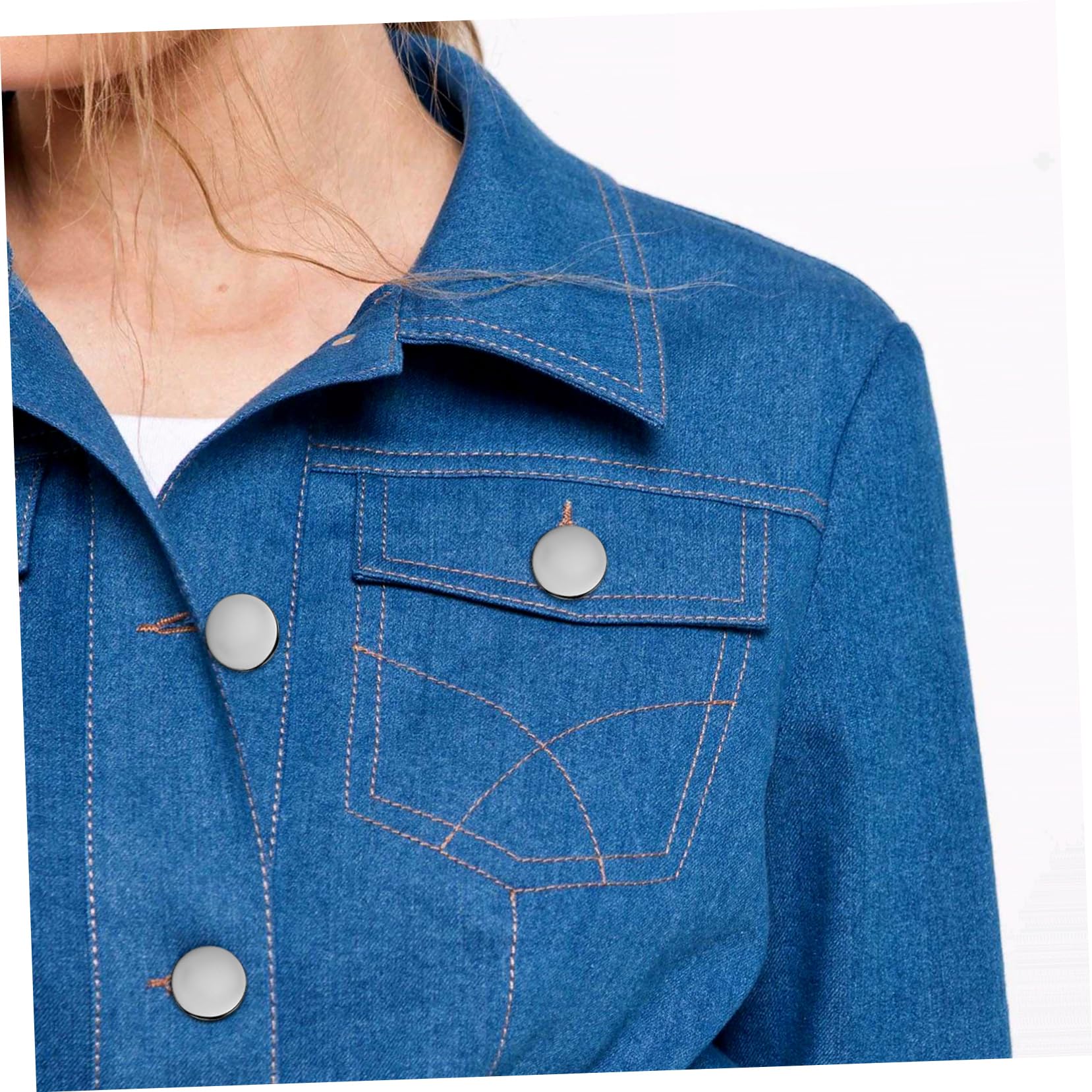 HOMSFOU 3 Set Jeans Removibili Stringi Pantaloni Senza Cucitura Regolabili E Riutilizzabili Per Pantaloni Gonne E Altro Fissaggi Tessuto Per Stile E Comfort 30 Pezzi*3