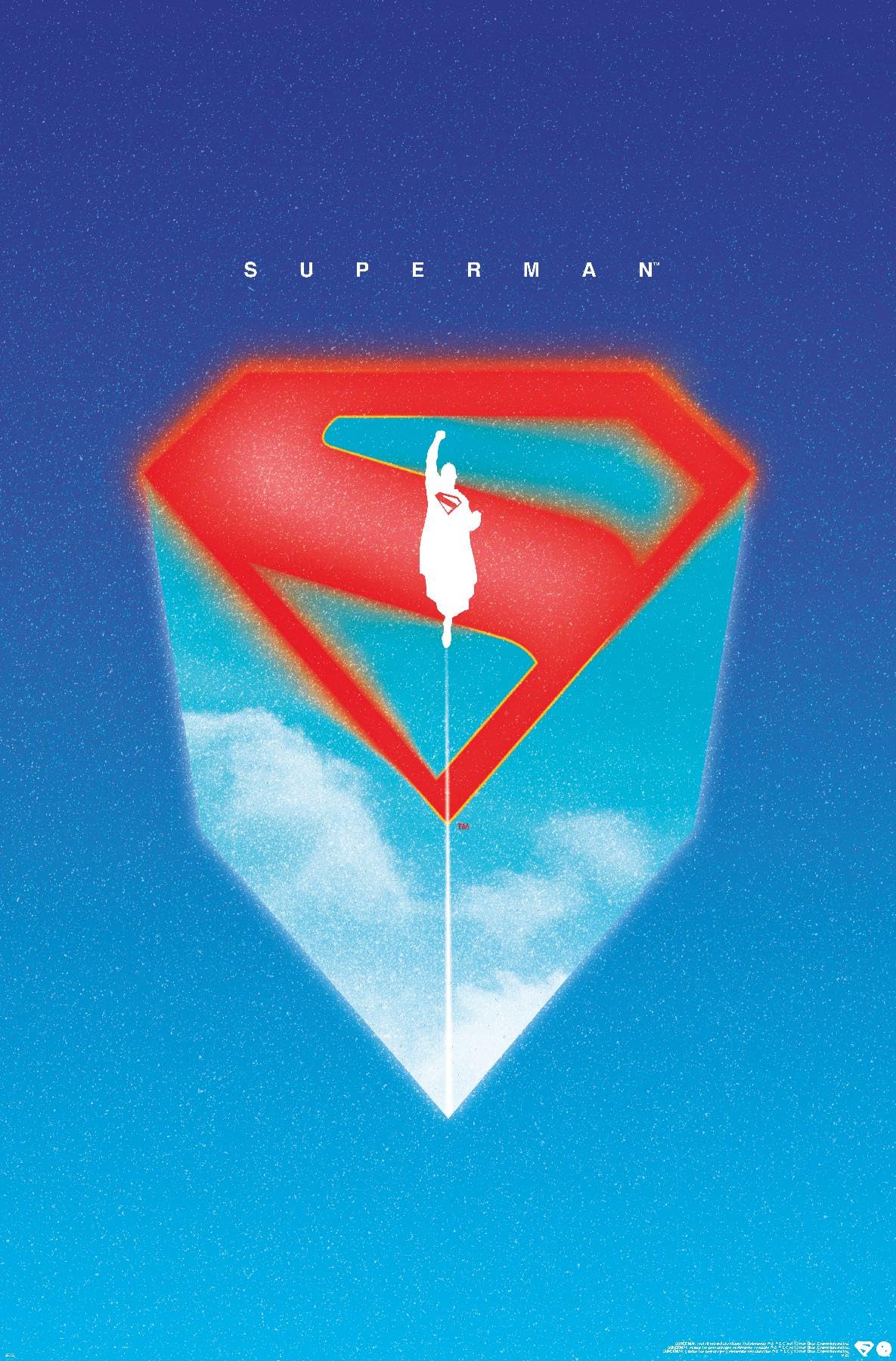 Superman 2025 Shield Poster Review: Bold Interior Design
