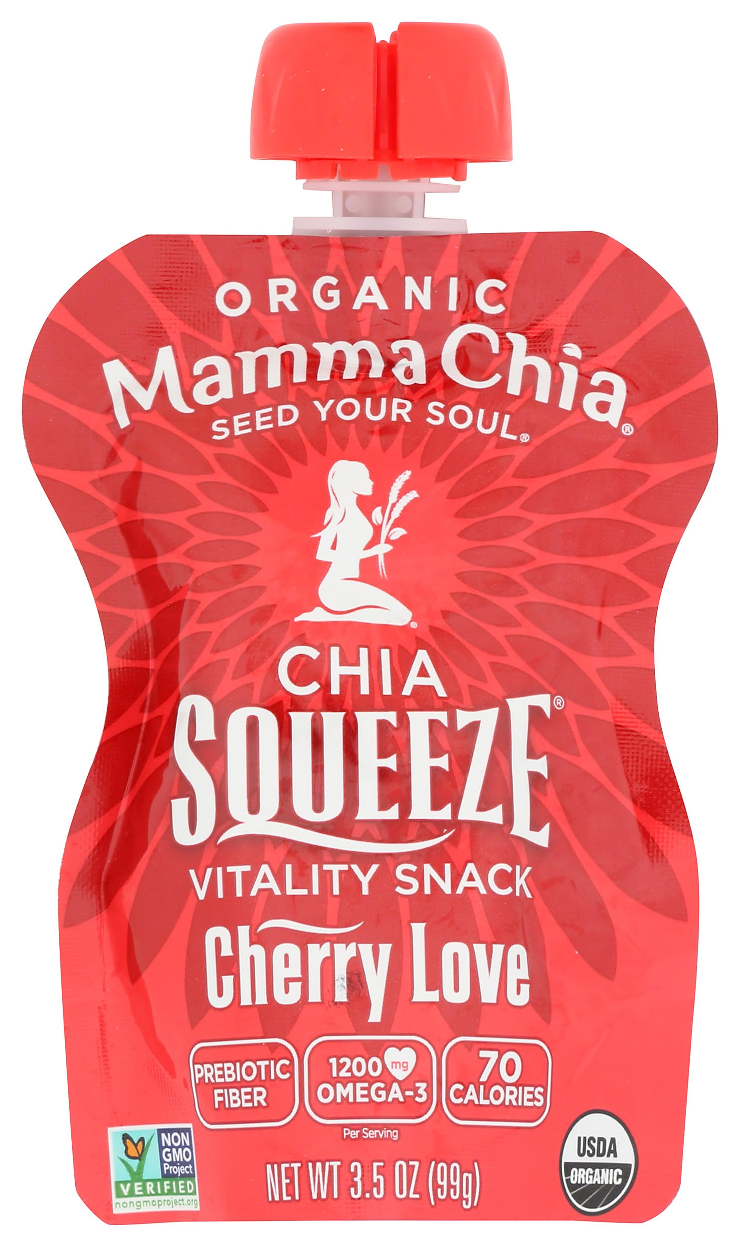Chia Squeeze Vitality Snack, Cherry Beet, 3.5 oz