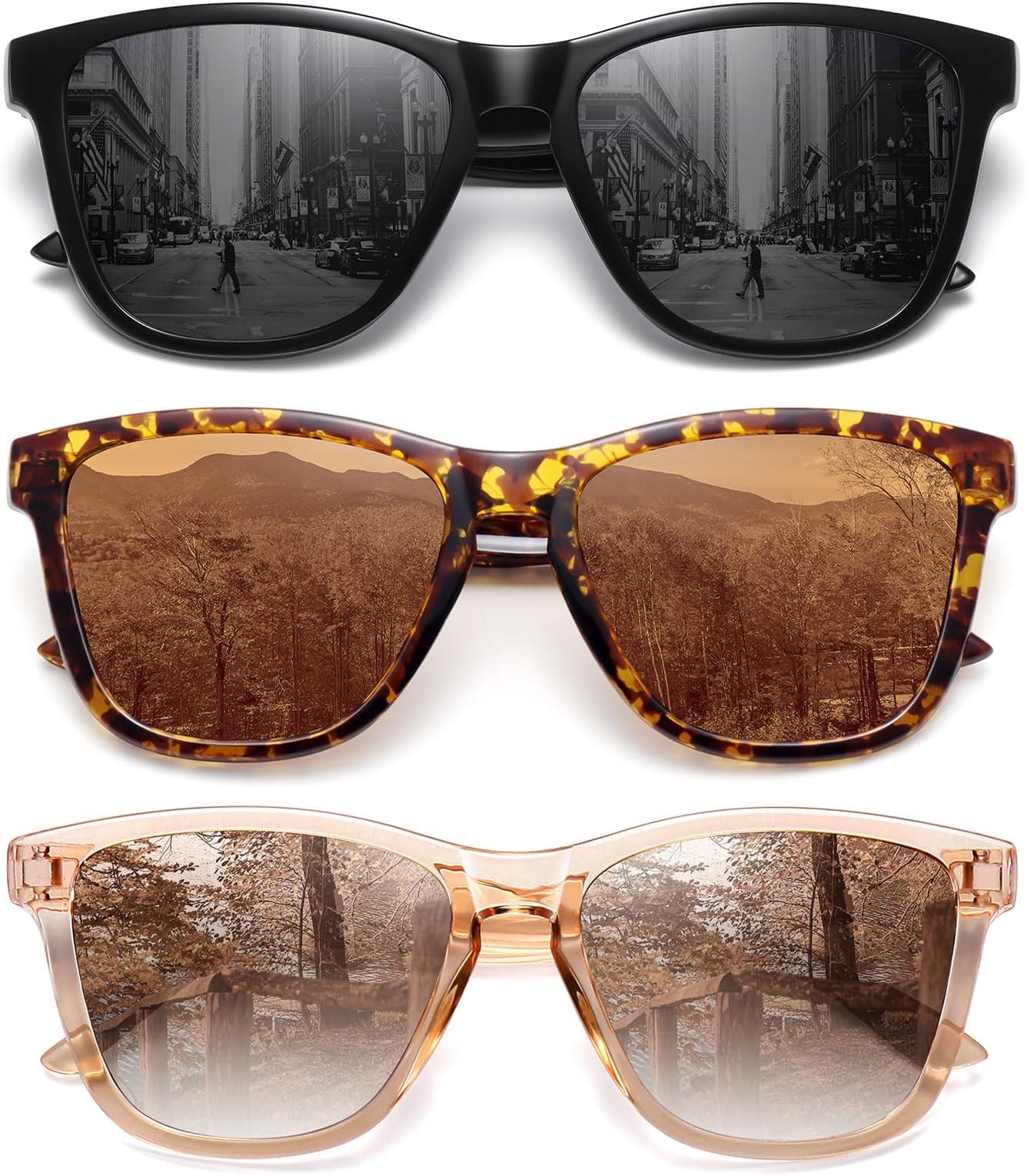 MEETSUN Polarized Sunglasses for Women Men Trendy Classic Retro Designer Style Fashion UV400 Protection