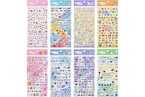 Adorable Calico Critters Stickers for Kids and Adults