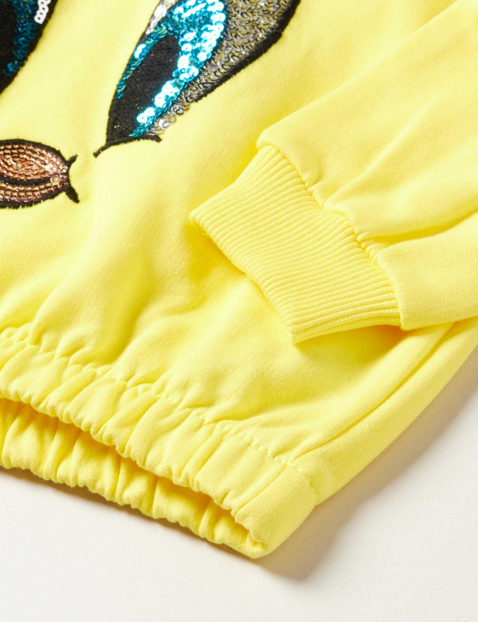 Koton Tweety Sweatshirt Licenced Long Sleeve Crew Neck Soft Interior Cotton Maglia di Tuta Bambine e Ragazze
