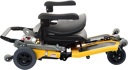 Miniatura 2 de Freerider Luggie Scooter de movilidad súper plegable con batería de iones de litio para adultos y personas mayores, resistente, portátil, ligero,