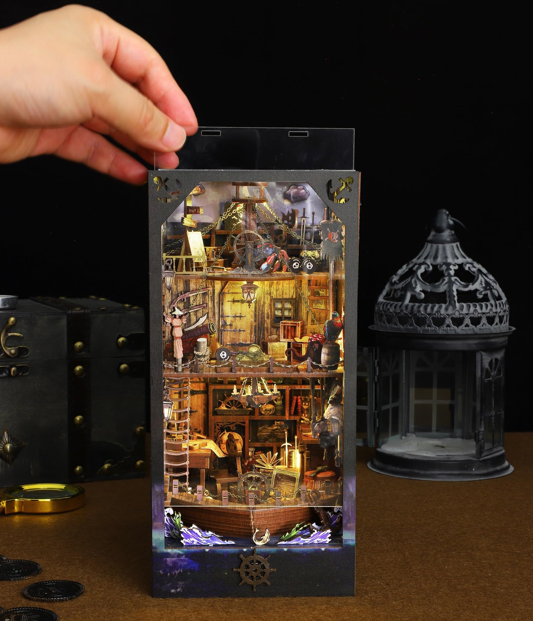 海賊船の棚&ドールハウス 海賊船の棚&ドールハウス