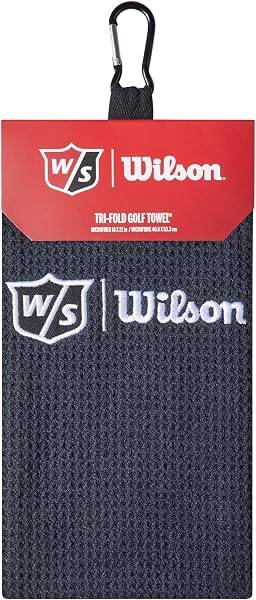 Wilson Asciugamano da golf unisex Tri Fold 40x40 cm