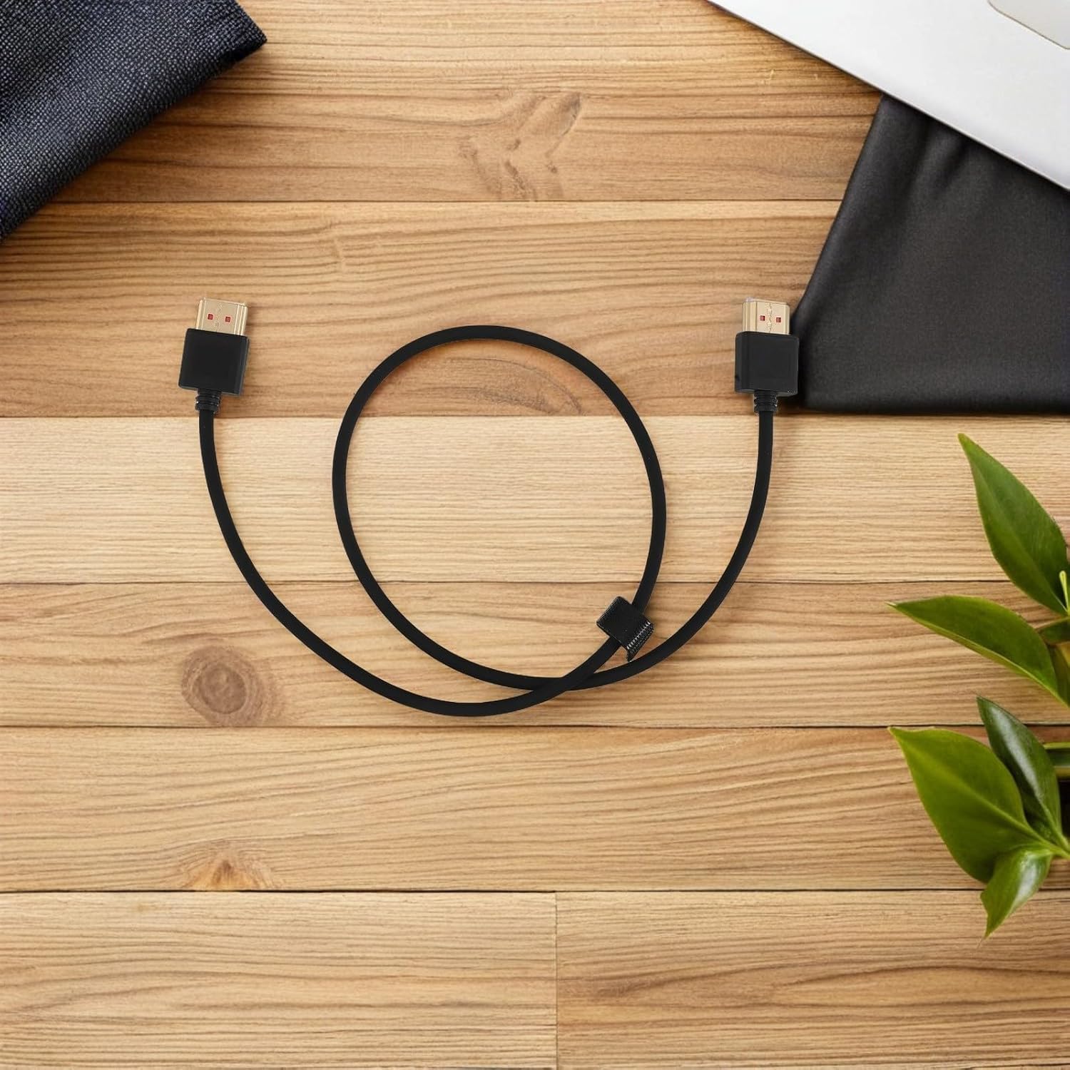 High Definition Dvi Cable for Laptop to Screen, Portable Lightweight Silicone Computer Cable for Projector and Gaming Pc, for Office and Content Creation Use
