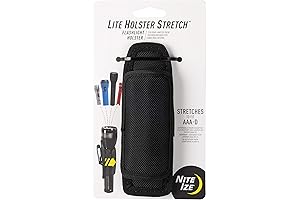 Nite Ize Lite Holster Stretch: The Ultimate Flashlight Holder for Enhanced Visibility and Convenience!