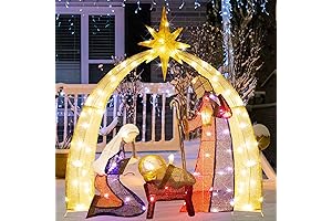 Drofely Nativity Scene Outdoor Christmas Decoration