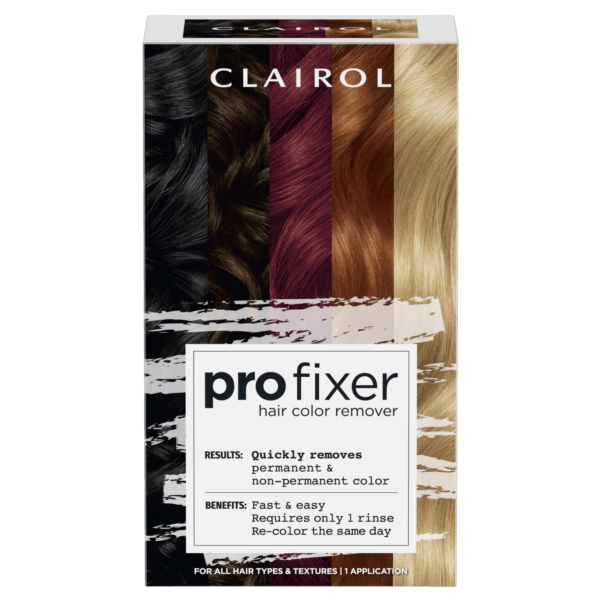 Clairol Pro Fixer Hair Color Remover Kit | Remove Permanent Color 1 Count (Pack of 1)