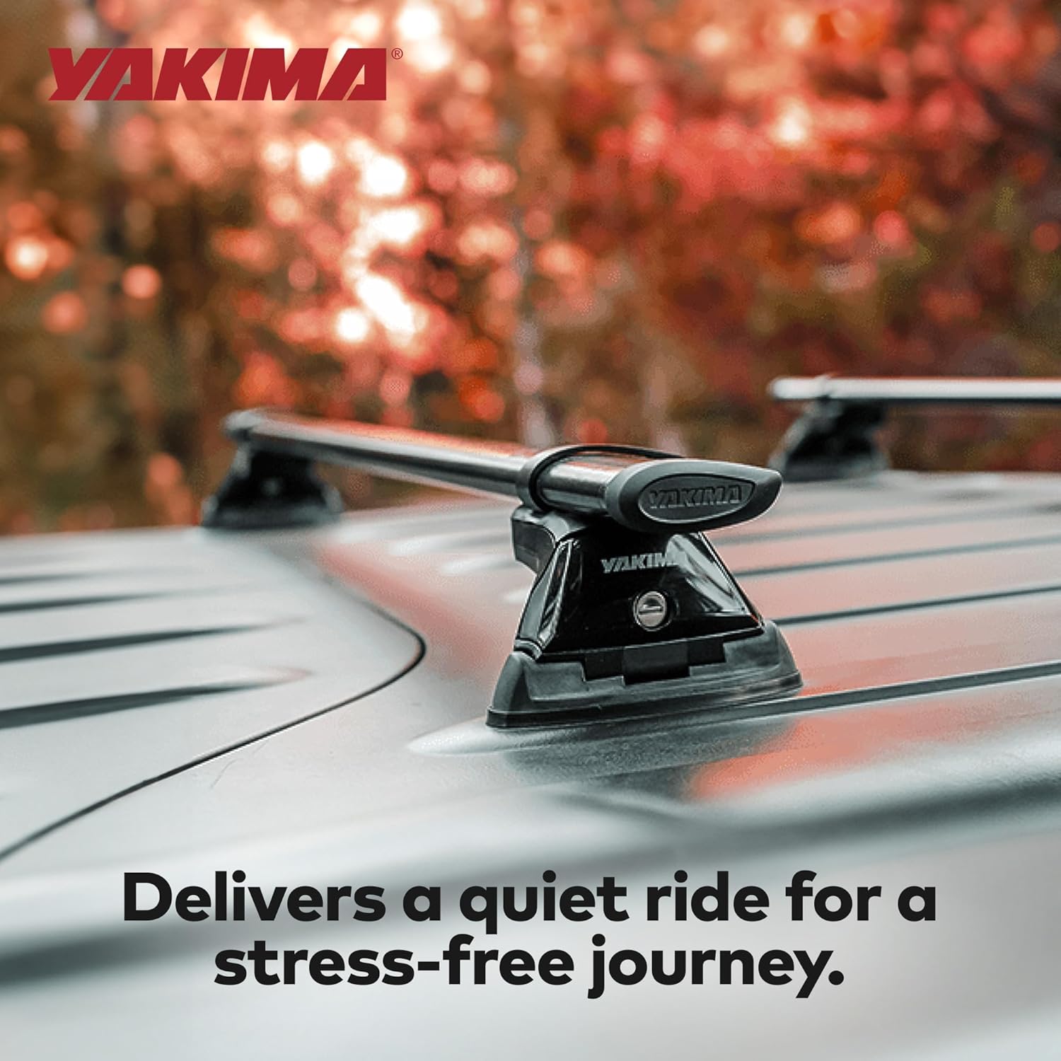 YAKIMA, CoreBar Aerodynamic Crossbars for Roof Rack Systems, Set of 2
