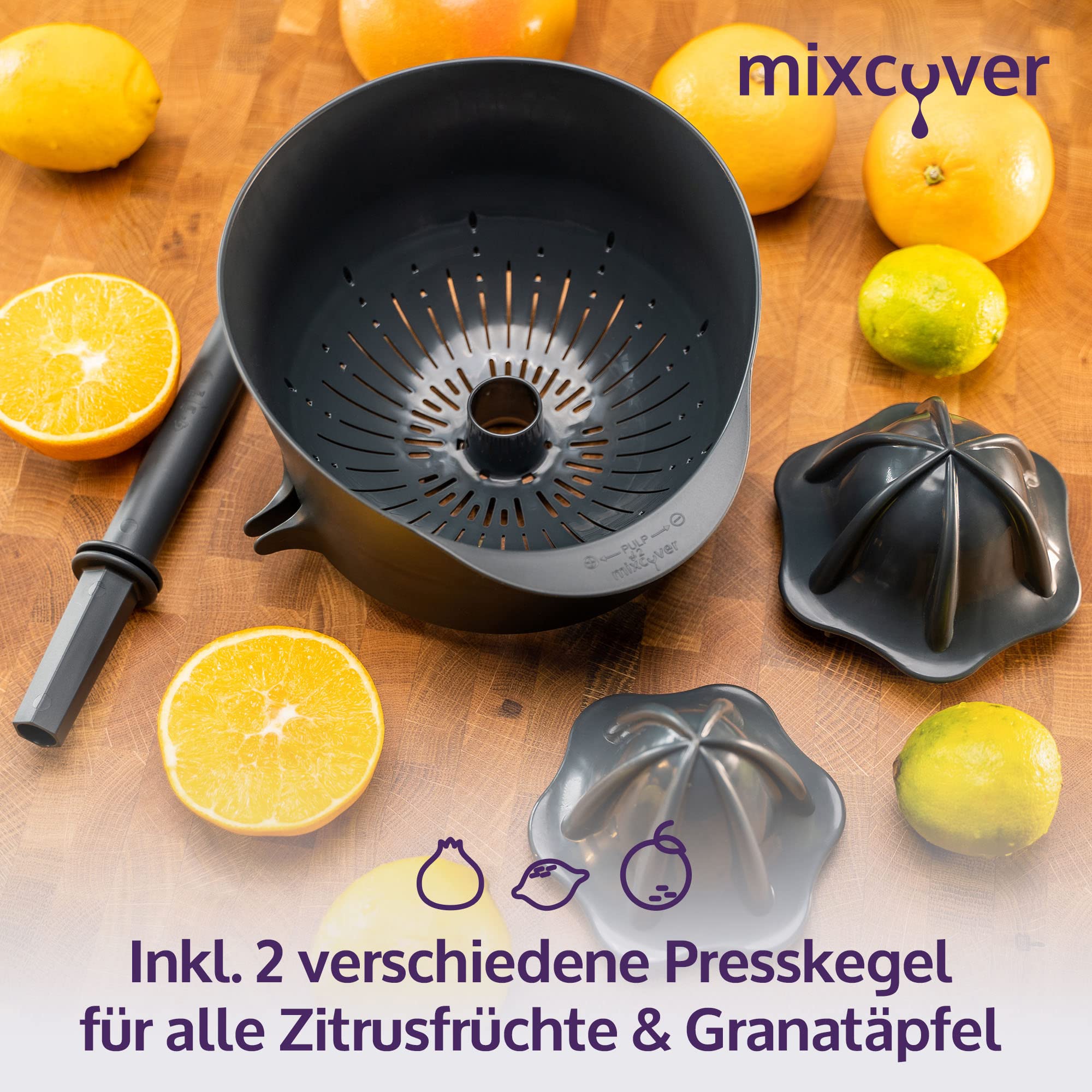 mixcover Centrifugeuse agrumes pour Monsieur Cuisine Connect MCC, Centrifugeuse, Accessoires pour Monsieur Cuisine Connect