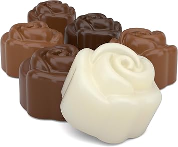 Mini Rose Sandwich Cookie Chocolate Mold