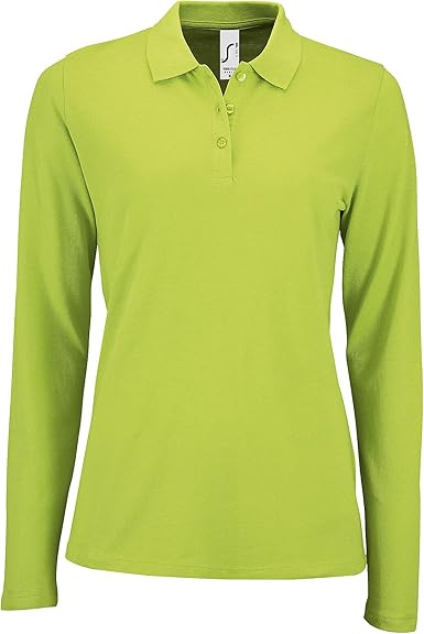ladies long sleeve polo shirt
