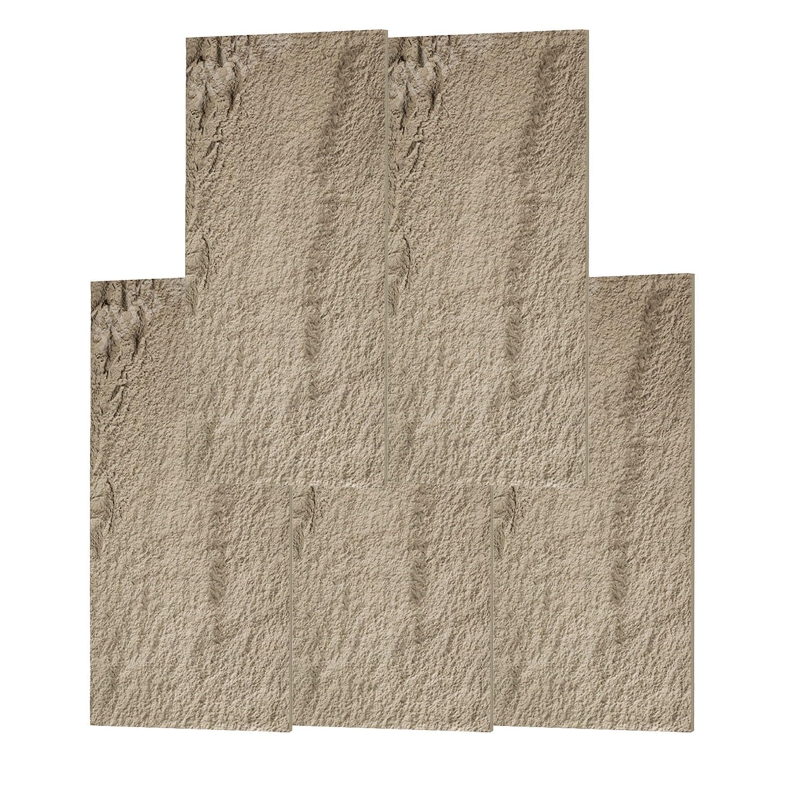 Panele ścienne 3D z imitacji kamienia, dekoracyjna powłoka do pomieszczeń i gabinetów mieszkalnych, kamień naturalny teksturowany panel ścienny (styl 5,120 x 60 cm-5 szt.)