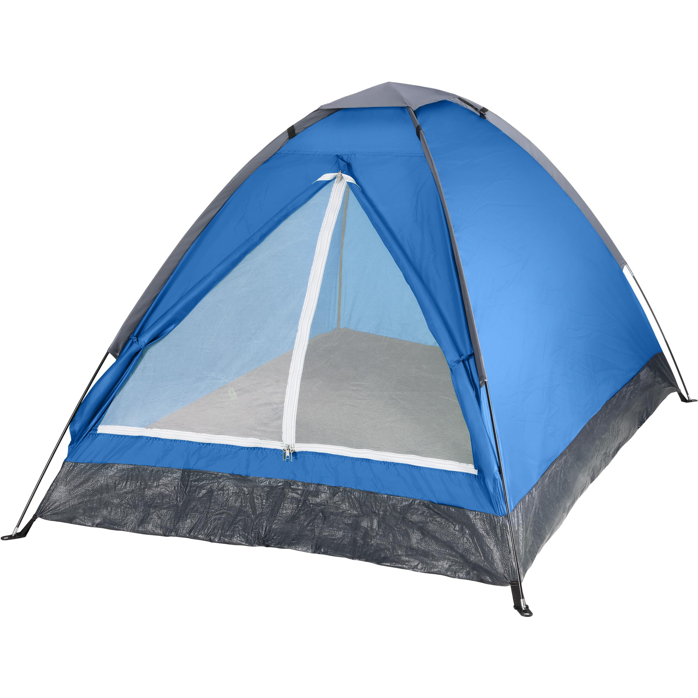 2-Person Camping Tent – Includes Rain Fly and Carrying Bag – Lightweight Outdoor Tent for Backpacking, Hiking, or Beach by Wakeman Outdoors