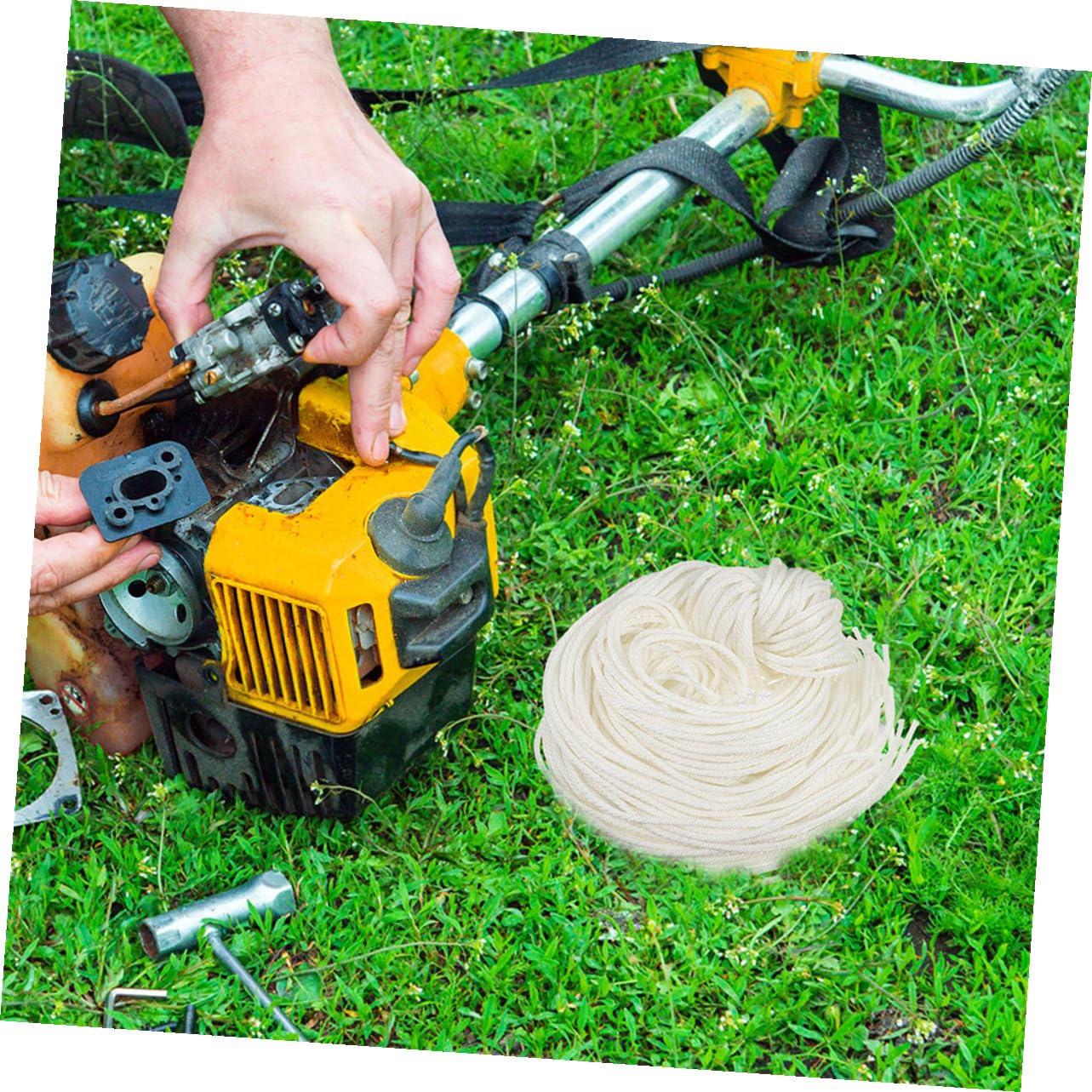 Cordon de Démarrage pour Tondeuse à Gazon 5mm Nylon 50 Pièces