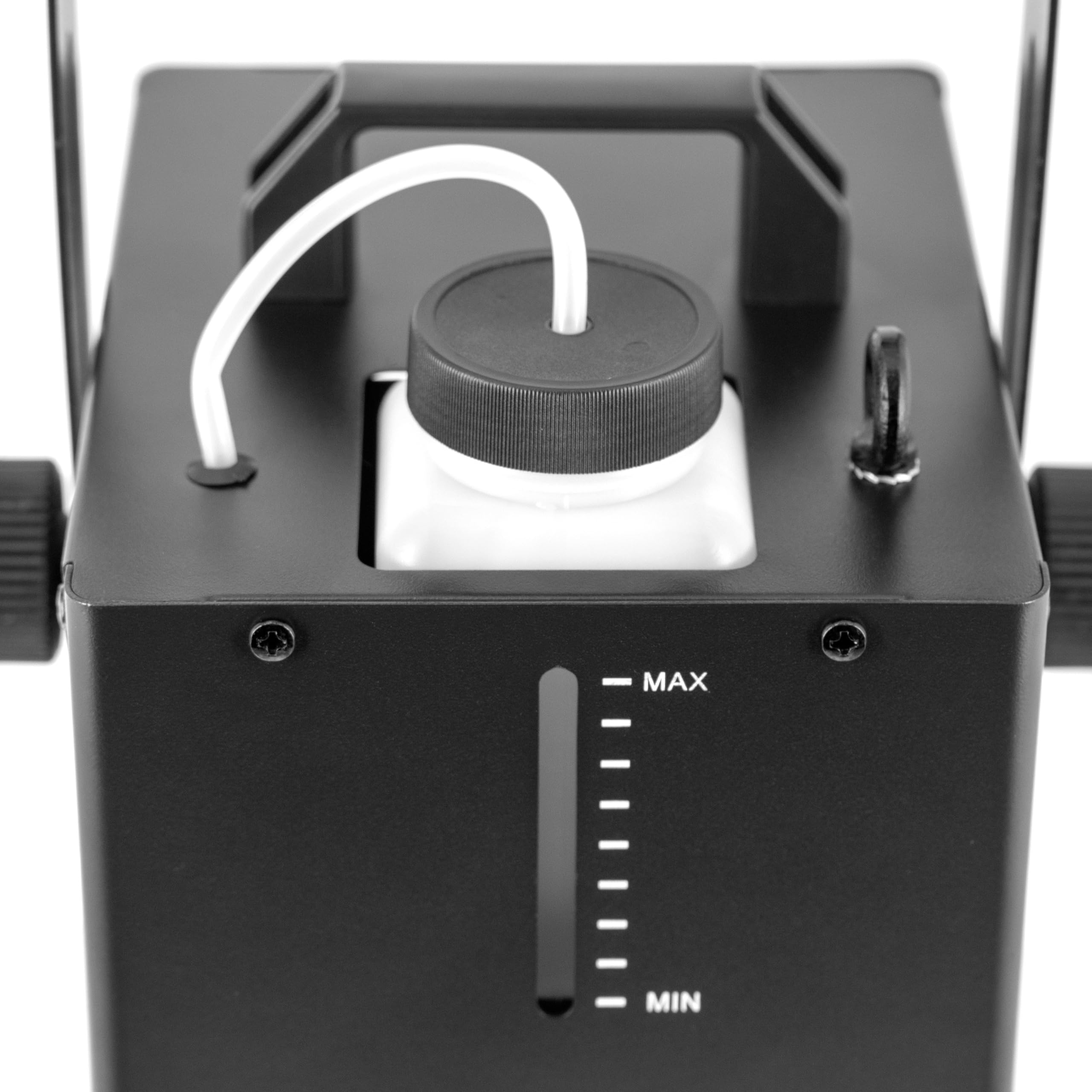 BoomToneDJ F700 FX Machine à fumée - Jeux de lumière pour soirée - Lumière Disco portable - Lumières LED RGB intégrées - Détection musicale - Télécommande incluse - Ambiance pour mariage, fête