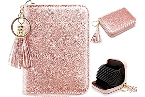 Women's Small Credit Card Wallet, the Perfect Sparkly Accessory
