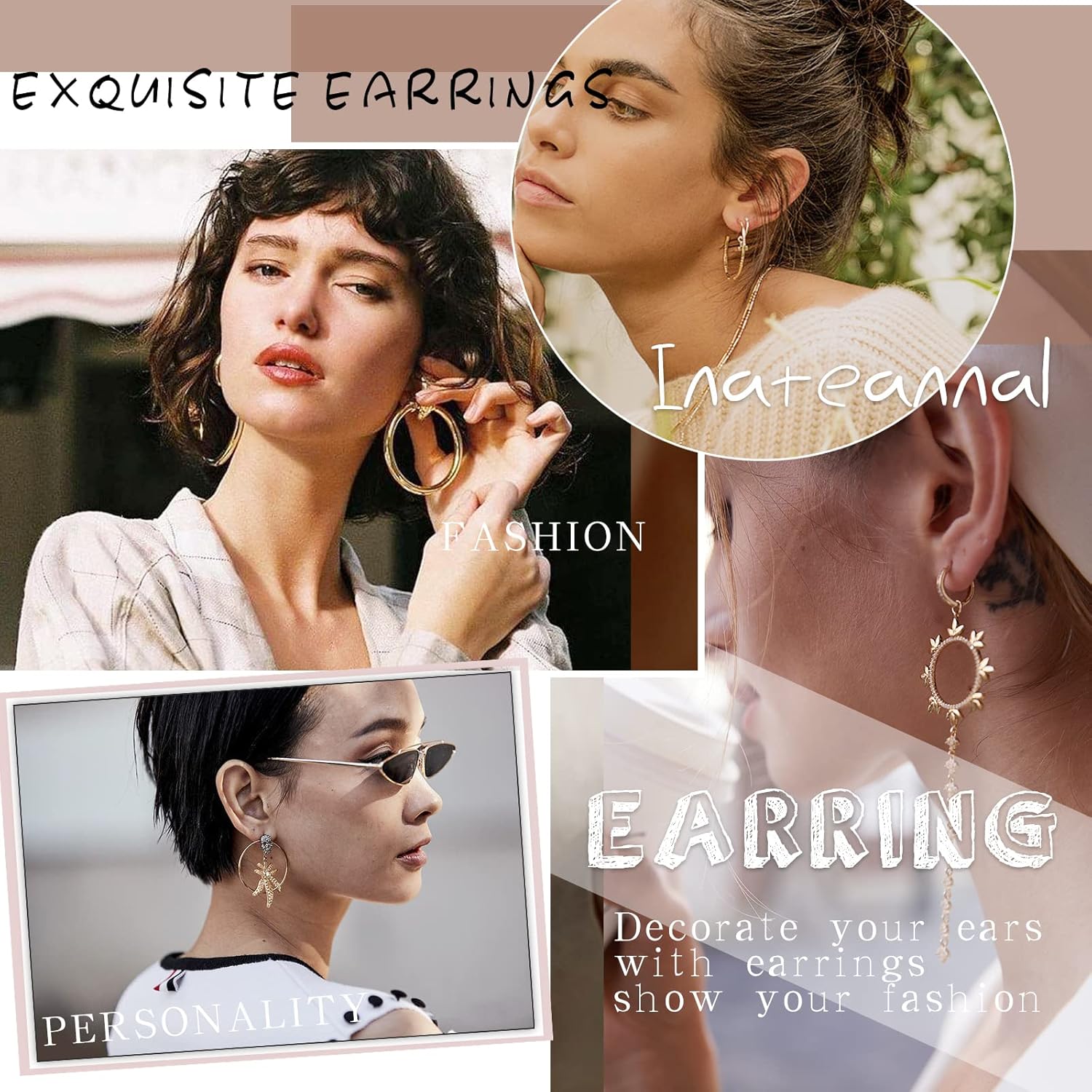 Vintage Crystal Snowflake Chain Earrings Cz Snowflake Stud Earrings Silver Long Chain Tassel Earrings Metal Snake Chain Drop Earrings Jewelry for Women