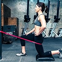 Vista 5 de WOD Nation Bandas de asistencia para dominadas (Banda de 10-79 kg) - Las mejores para asistencia en dominadas, flexiones en barra, ejercicios