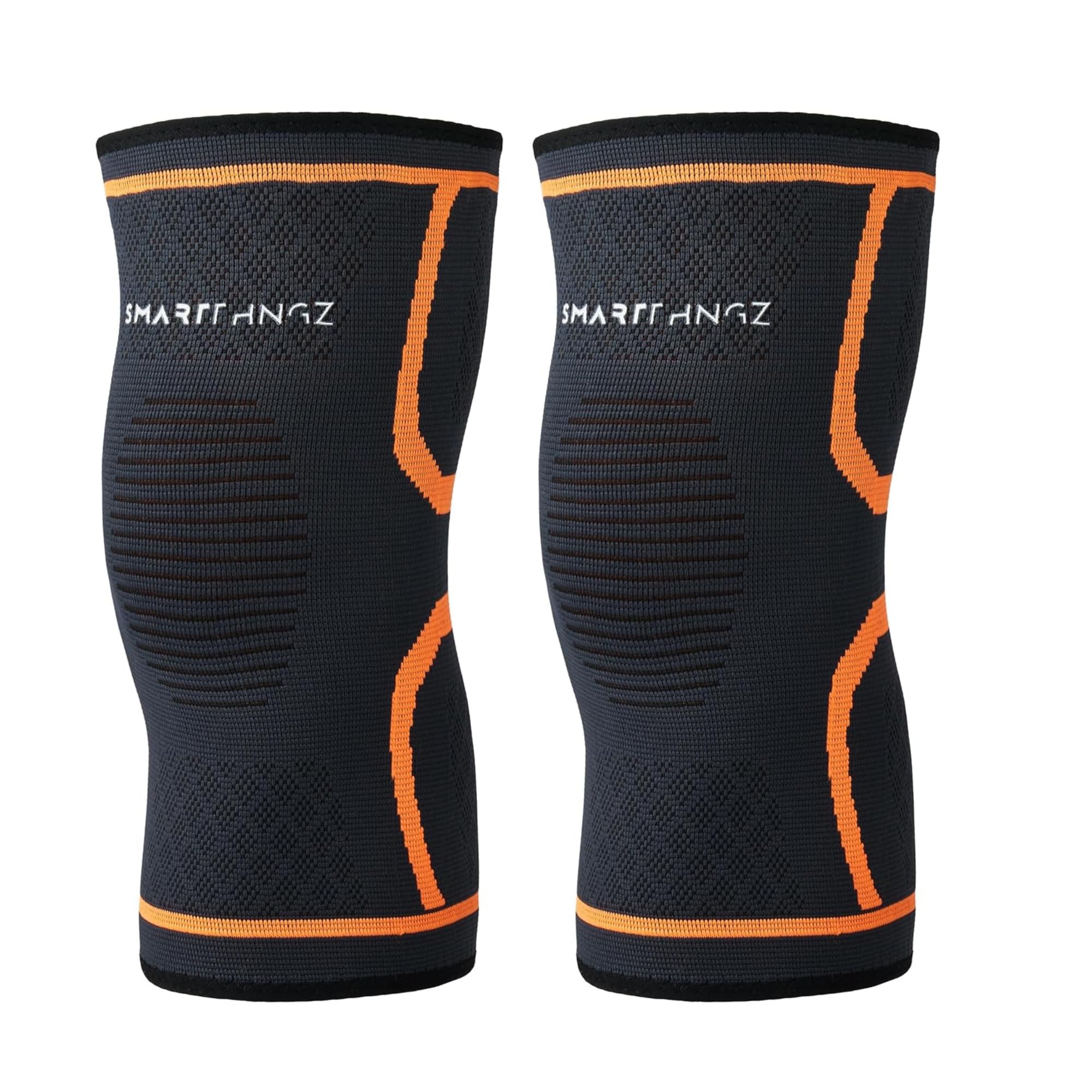 SMART THNGZ – Kniebandage für Männer & Damen M 2er-Pack – Elastische Kniebandage mit Kompression – Unauffällig unter Kleidung tragbar – Ideal für Sport, Alltag & Meniskus-Unterstützung bei