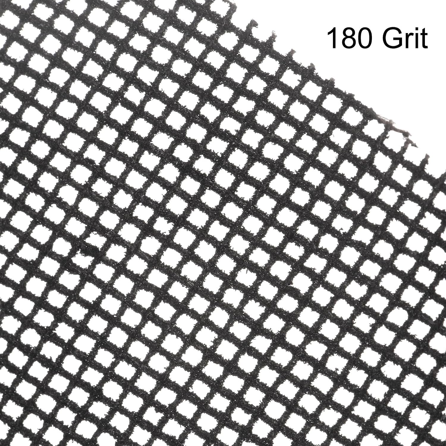 HARFINGTON 50pcs 180 Grits Mesh Sanding Screen Sheets 4-1/2" x 11" Wet or Dry Sandpaper Dust Free Abrasive Pads for Car Wood Drywall Metal Polishing & Grinding
