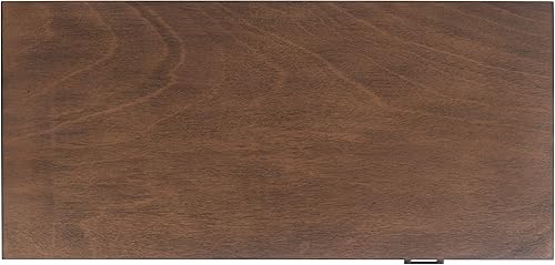 Miniatura 6 de Safavieh Home Collection - Escritorio Remy marrón con 1 cajón, para oficina, sala de estar, dormitorio, estudio, vestíbulo Negro -,Blanco