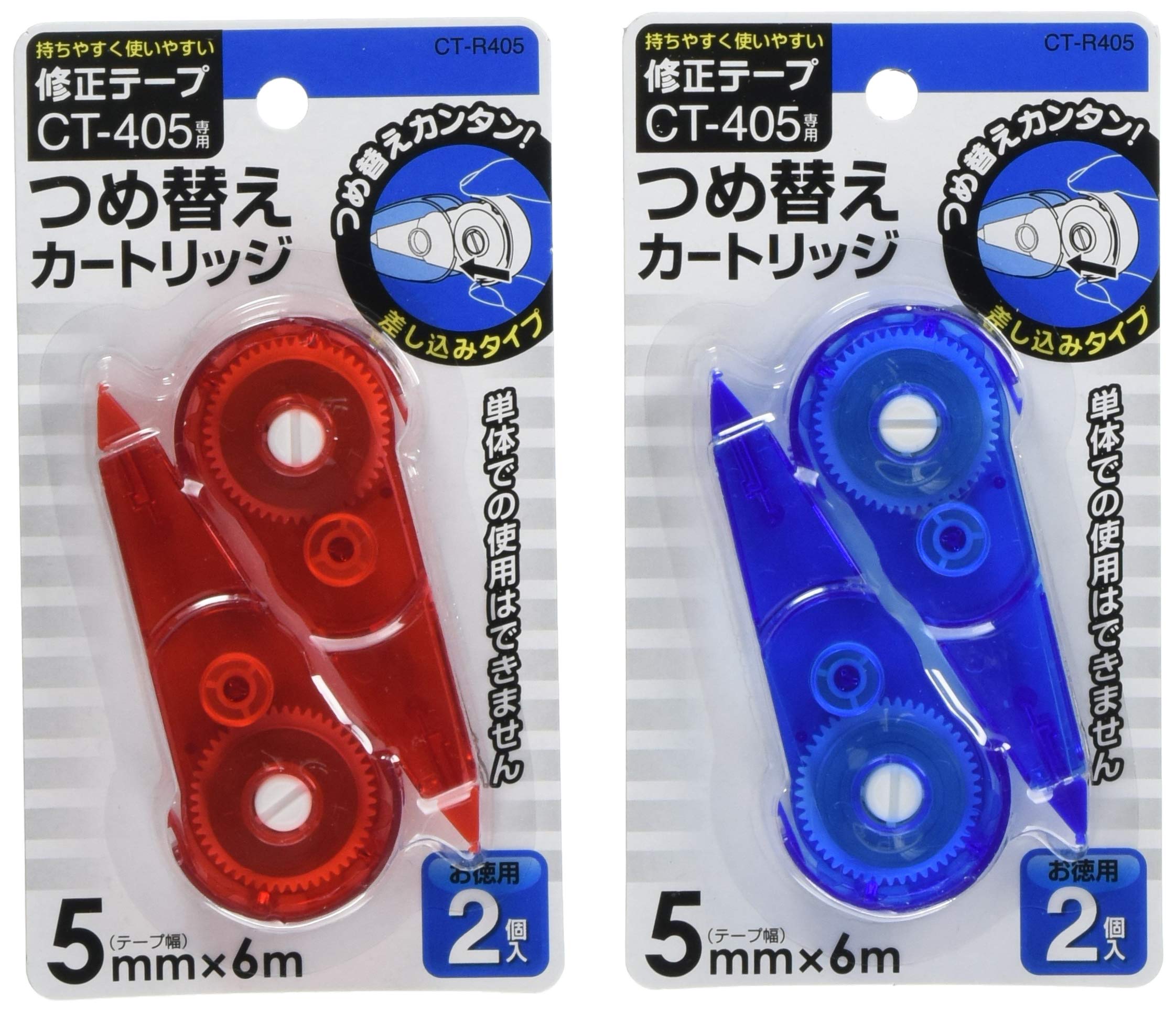 Amazon | サンノート 修正テープカートリッジスペア 5mm 2個入×12個
