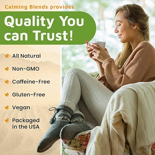 Miniatura 2 de Calming Blends Té de diverticulitis y diverticulosis certificado orgánico sin cafeína apoya la salud digestiva paquete de 2