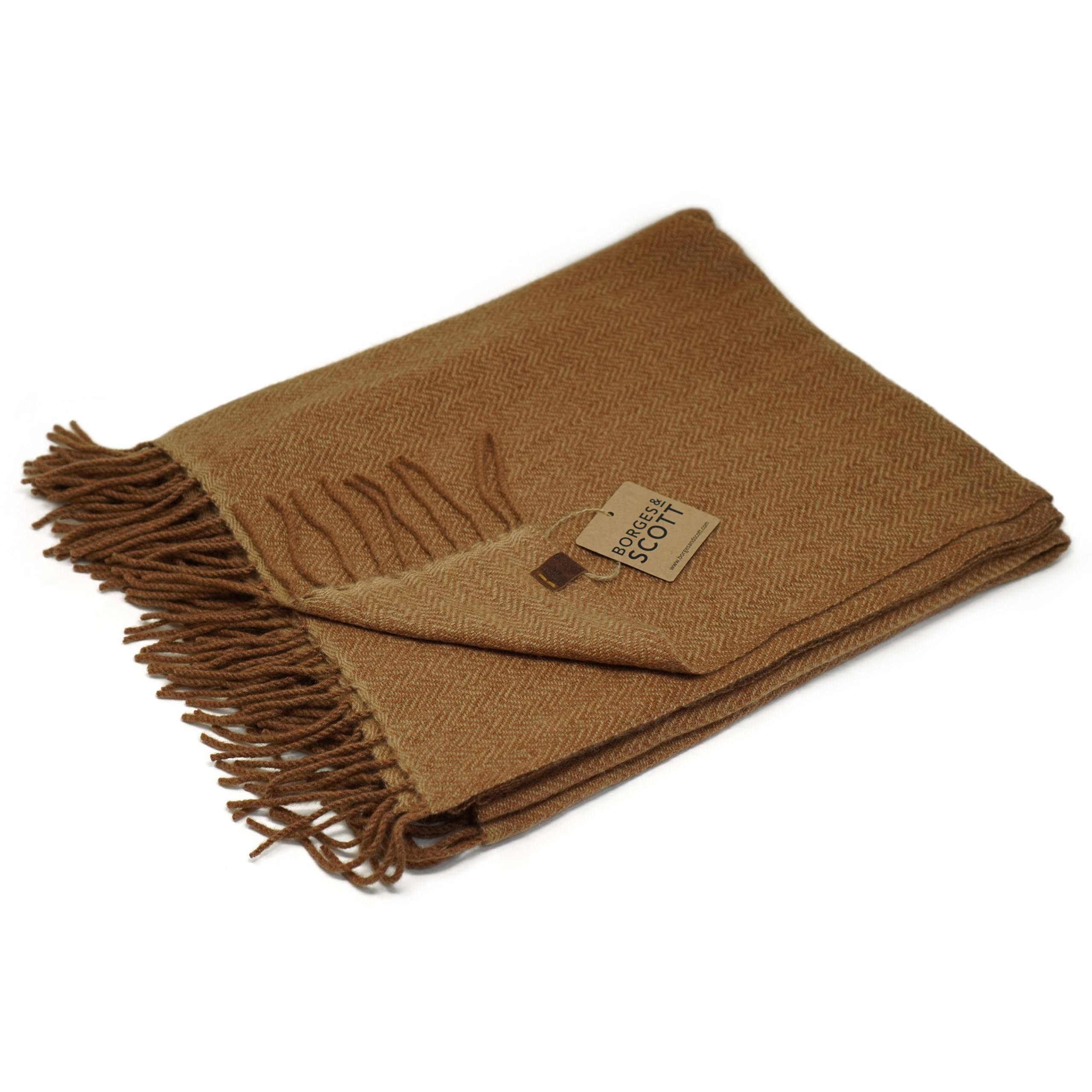 Borges & Scott Signature 100% Cashmere Blanket Throw
