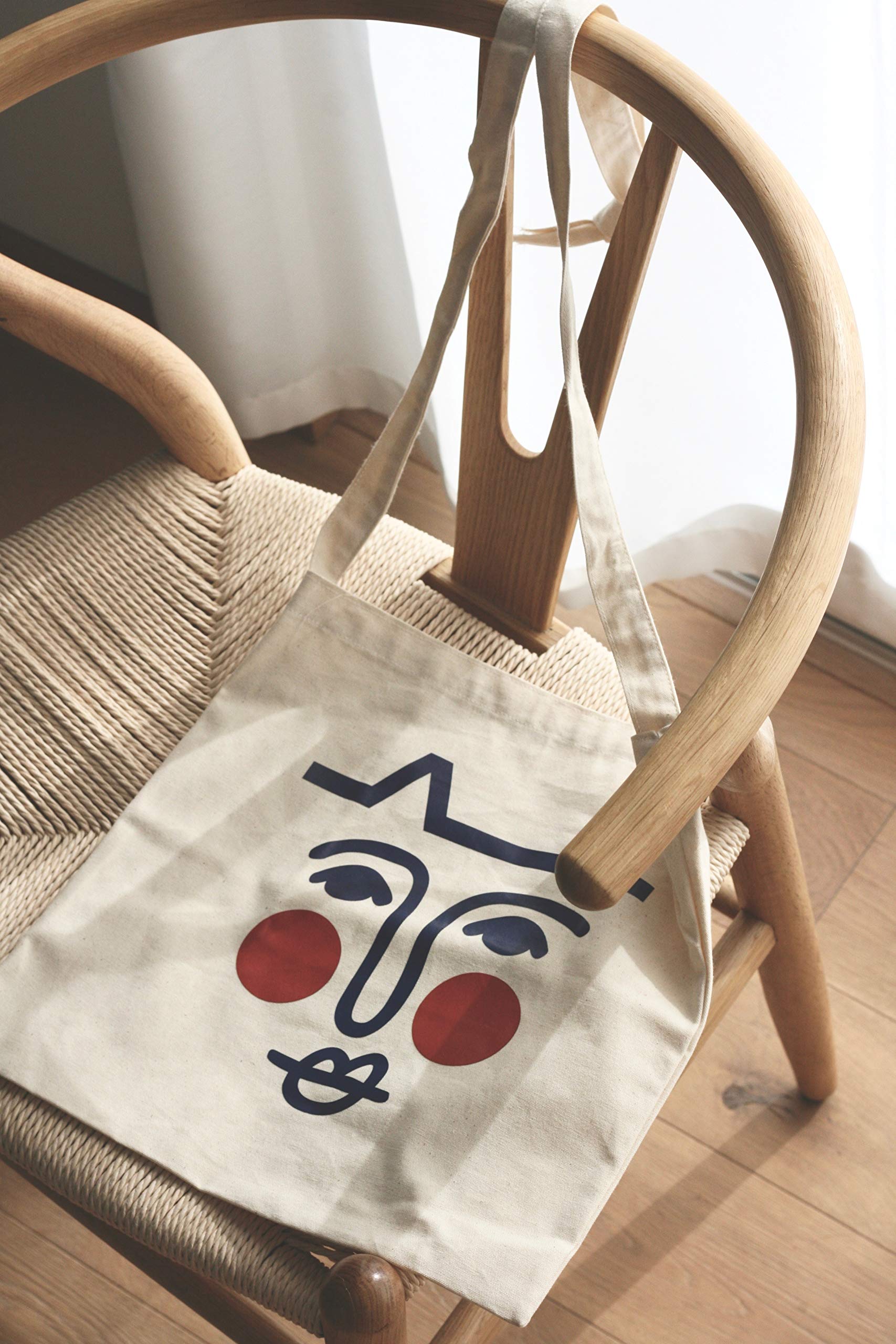 SEAYACK Übergroße Falten Tasche Aus Baumwolle - Crossbody Bag 41x28cm