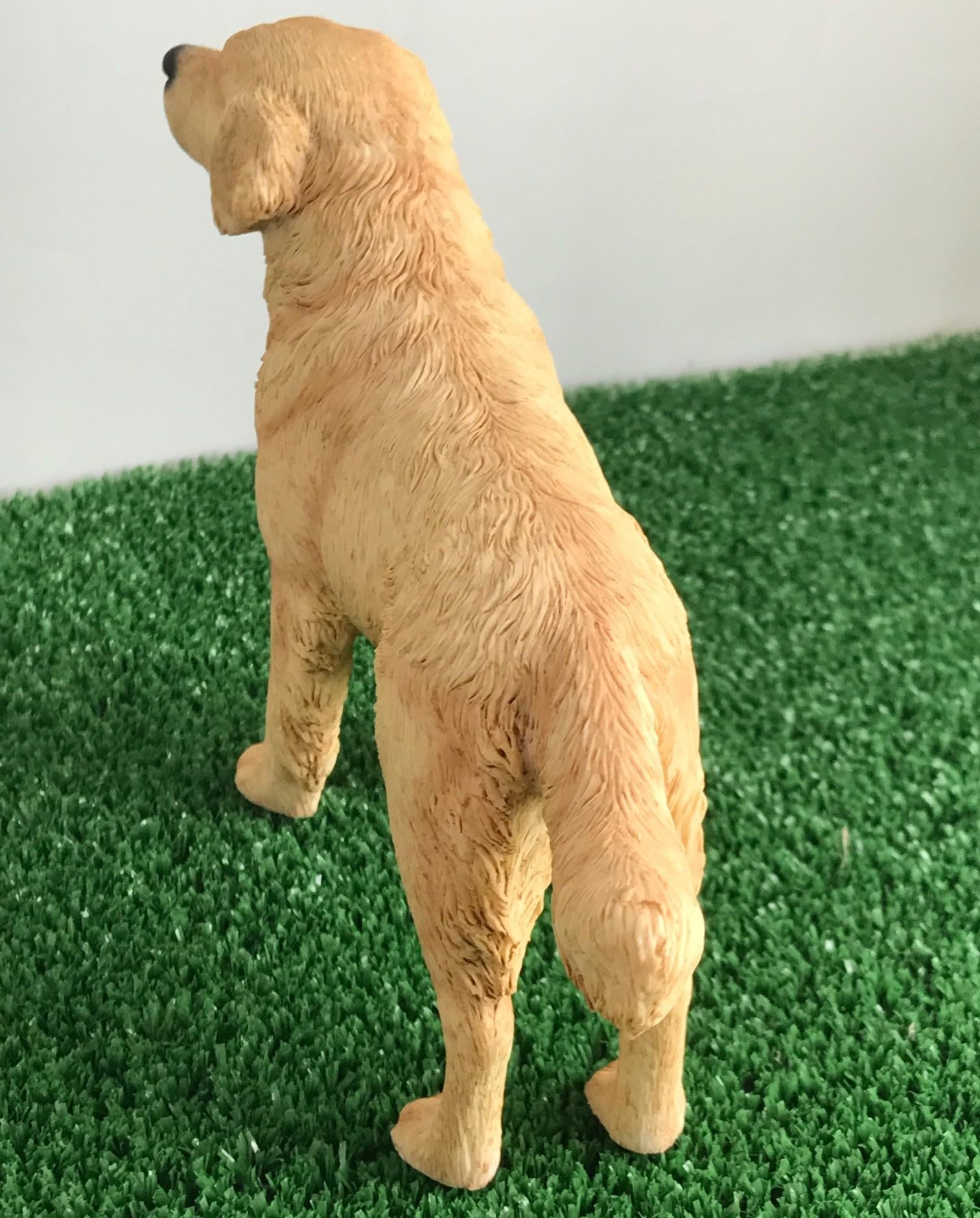 LEONARDO Golden Retriever Figur Deko, realistisches Ornament aus der Dog Studies Reihe, in hochwertiger Geschenkbox