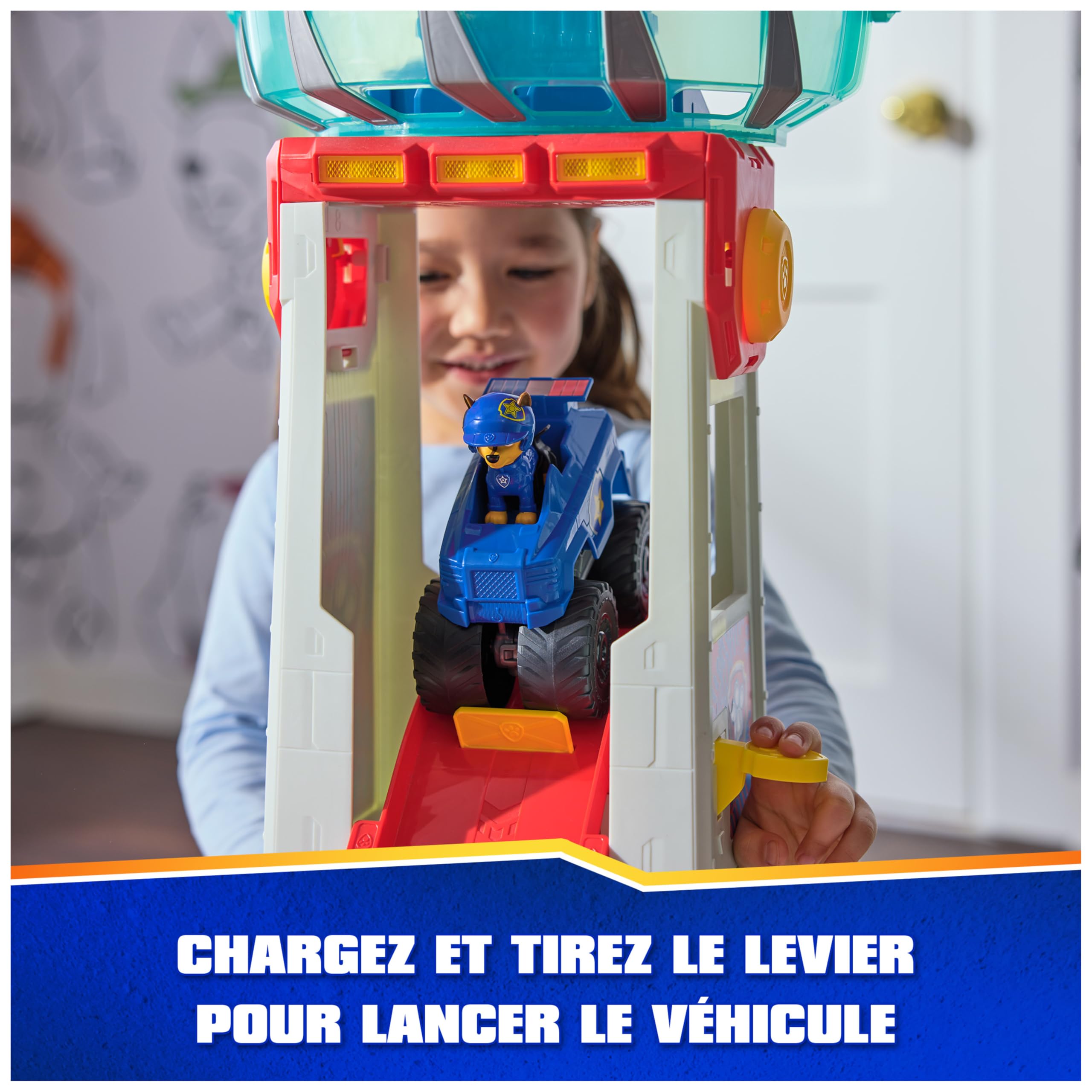 Paw Patrol - Pat Patrouille Rescue Wheels - Quartier Général Interactif