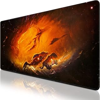 Abetcabe Gaming Mouse Pad, Mouse Mat Large 800 x 400 Extended Desk Mat with Non-Slip Rubber Water-Resistant surface for Home Office Gaming Work