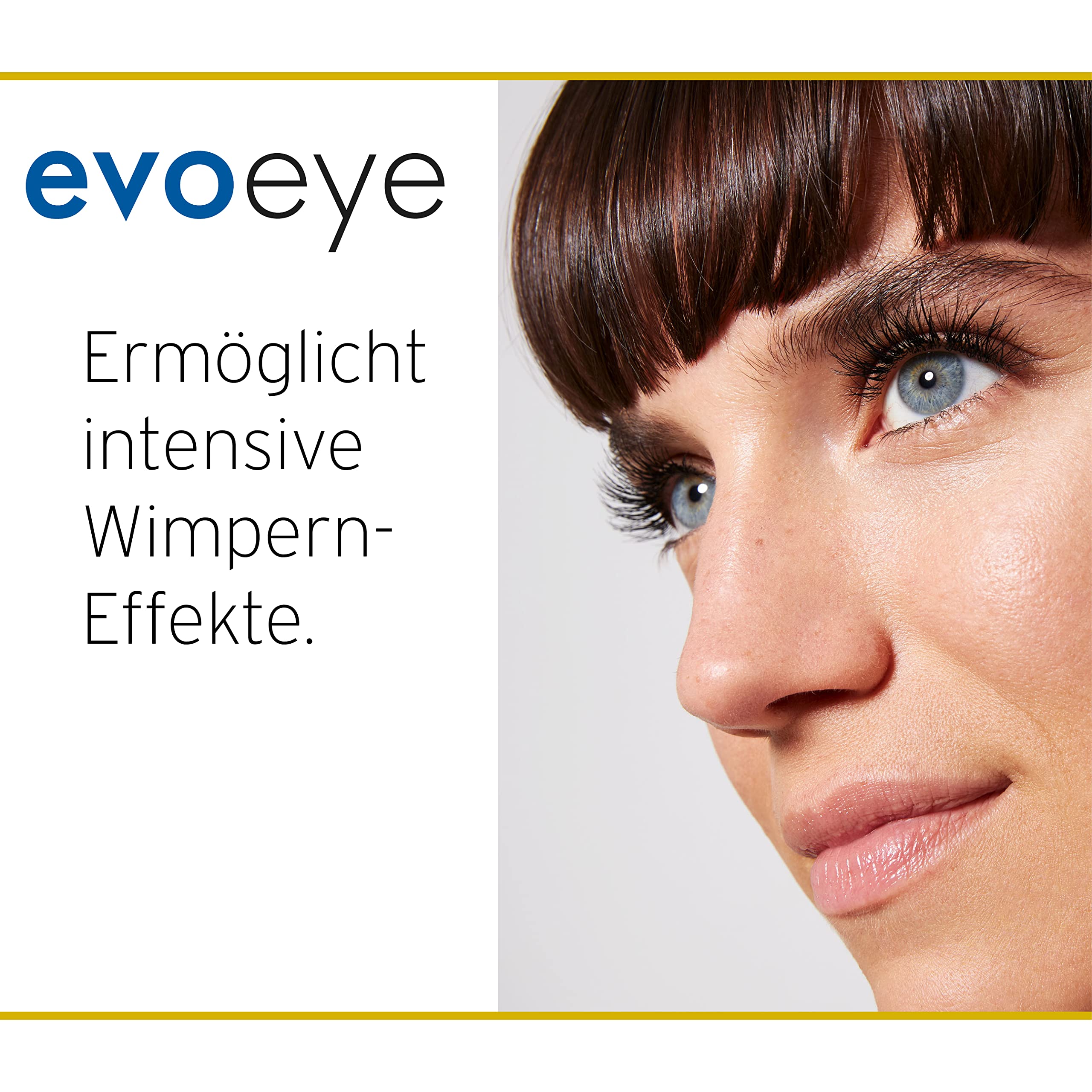 EVOBEAUTÉ evoeye Volume Mascara 6 ml I Mascara for Extra Reinforcement Effect I Mascara for Maximum Volume and Optimal Definition I Eye Makeup - Image 2