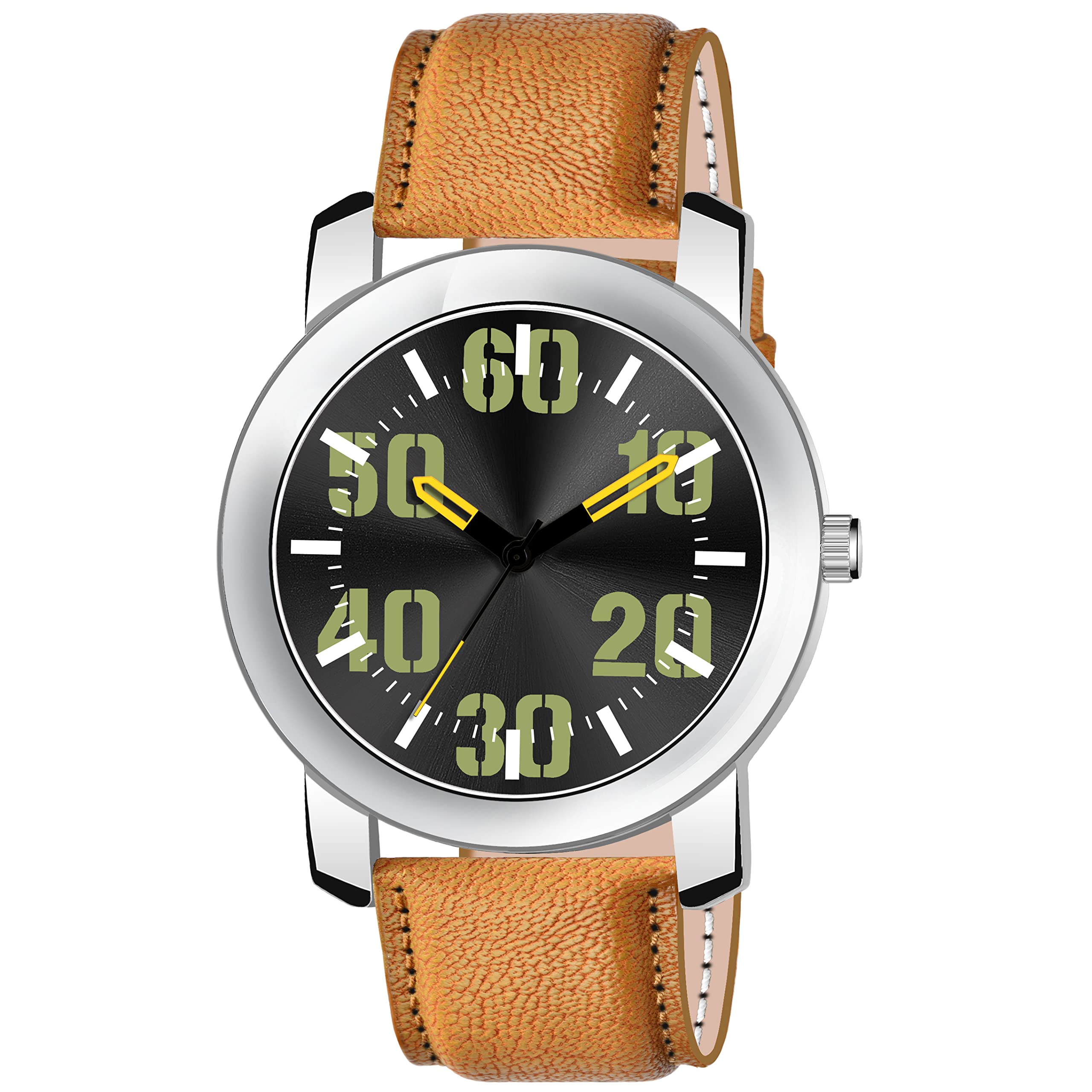 CORXIL® Sport Analog Multi Dial Mens and Boys Watch (Black-Orange) (B0BVB9C93P) Amazon Price History, Amazon Price Tracker